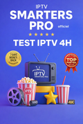 Code test 4H Smarters Pro IPTV