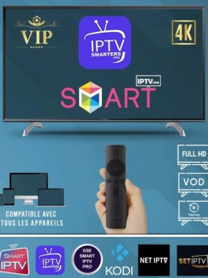 Code IPTV Smarters Pro 3 mois / Smarters Player Lite Android / M3u MegaOTT