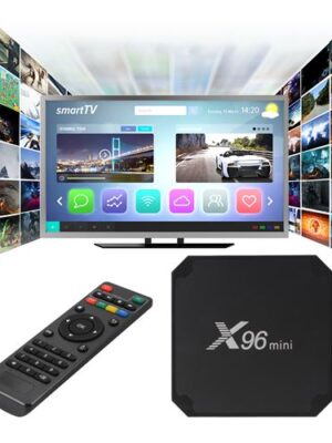 Box Android X96 Mini IPTV – Abonnement IPTV Smarters 12 Mois Inclus