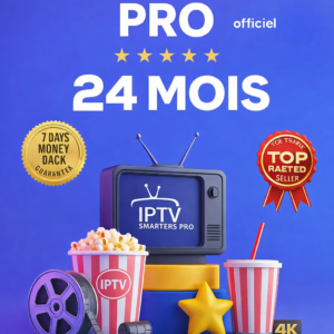 Code abonnement 24 mois IPTV Smarters Pro Android/M3u